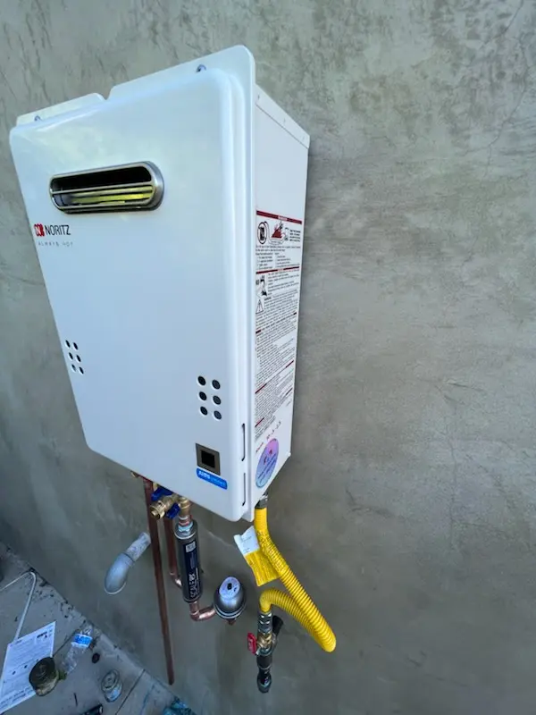 Tankless water heater installation for Woodstock homes